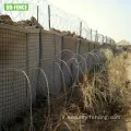 Barriera di difesa a maglie di saldatura galvanizzata Gabion